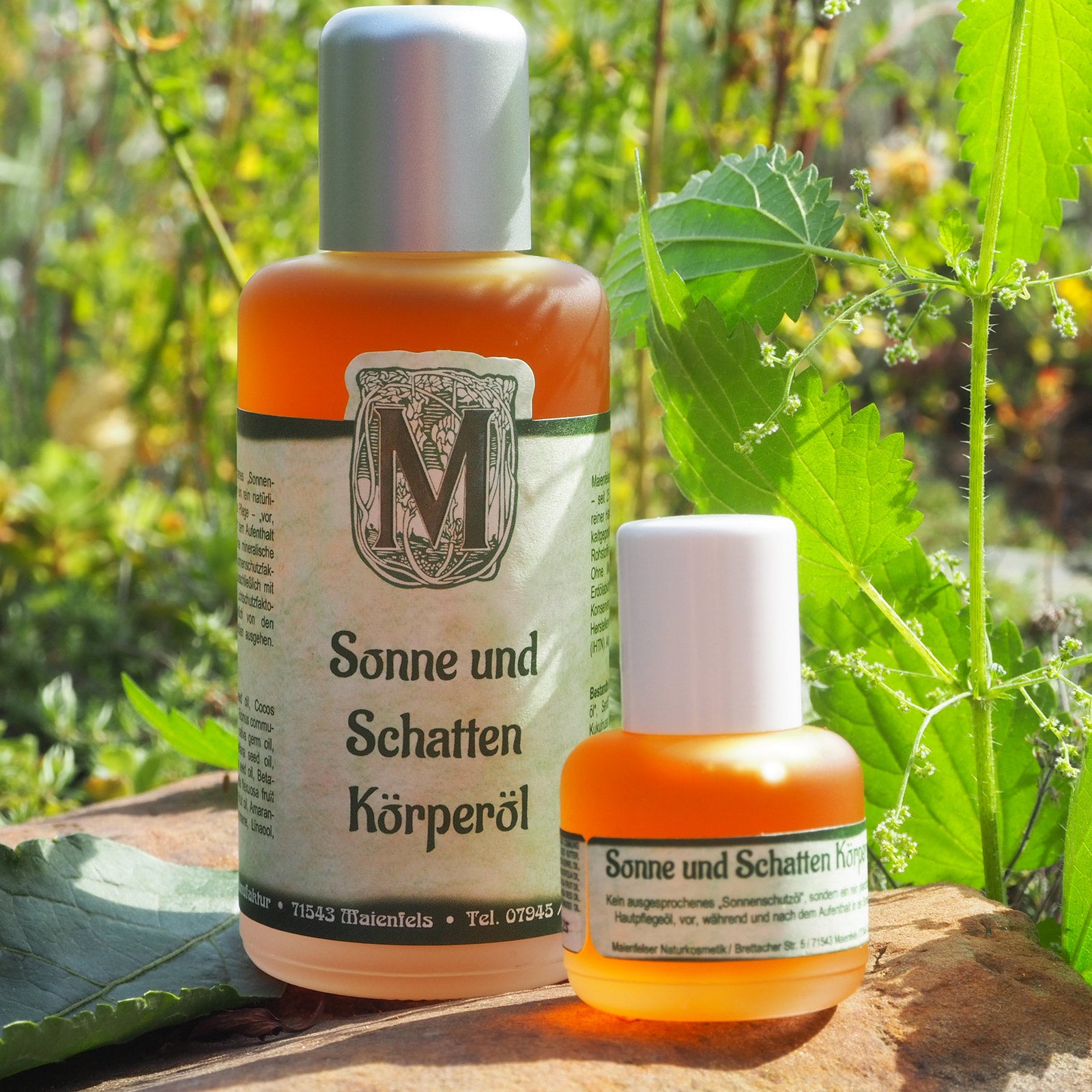 Sonne und Schatten Körperöl